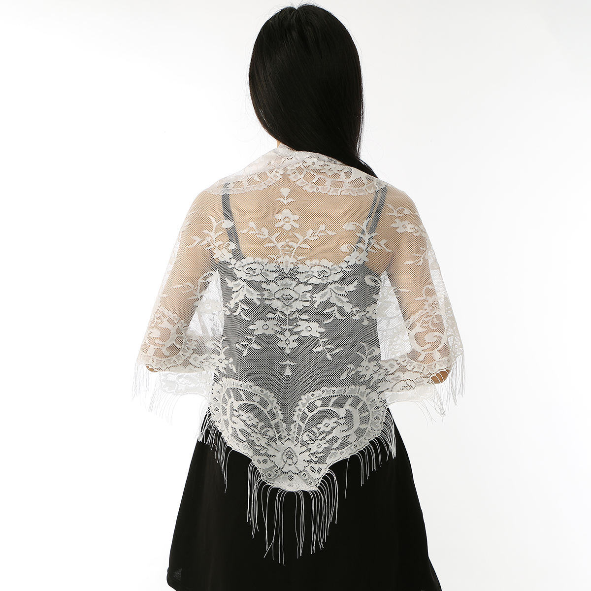 Fashion Lace Embroidery Triang - Embroidery Veil review and price
