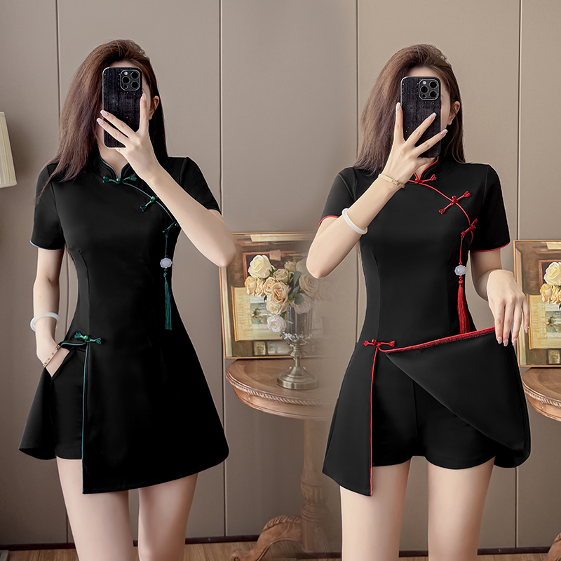 2026 New Chinese Style Black T - Embroidery Class review and price