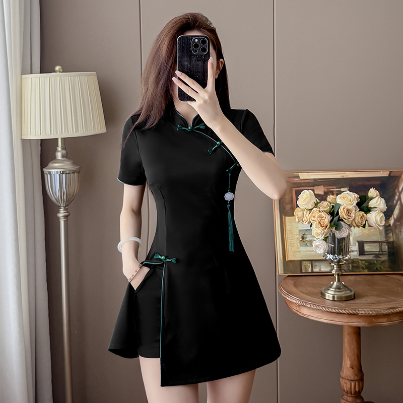 2026 New Chinese Style Black T - Embroidery Class review and price