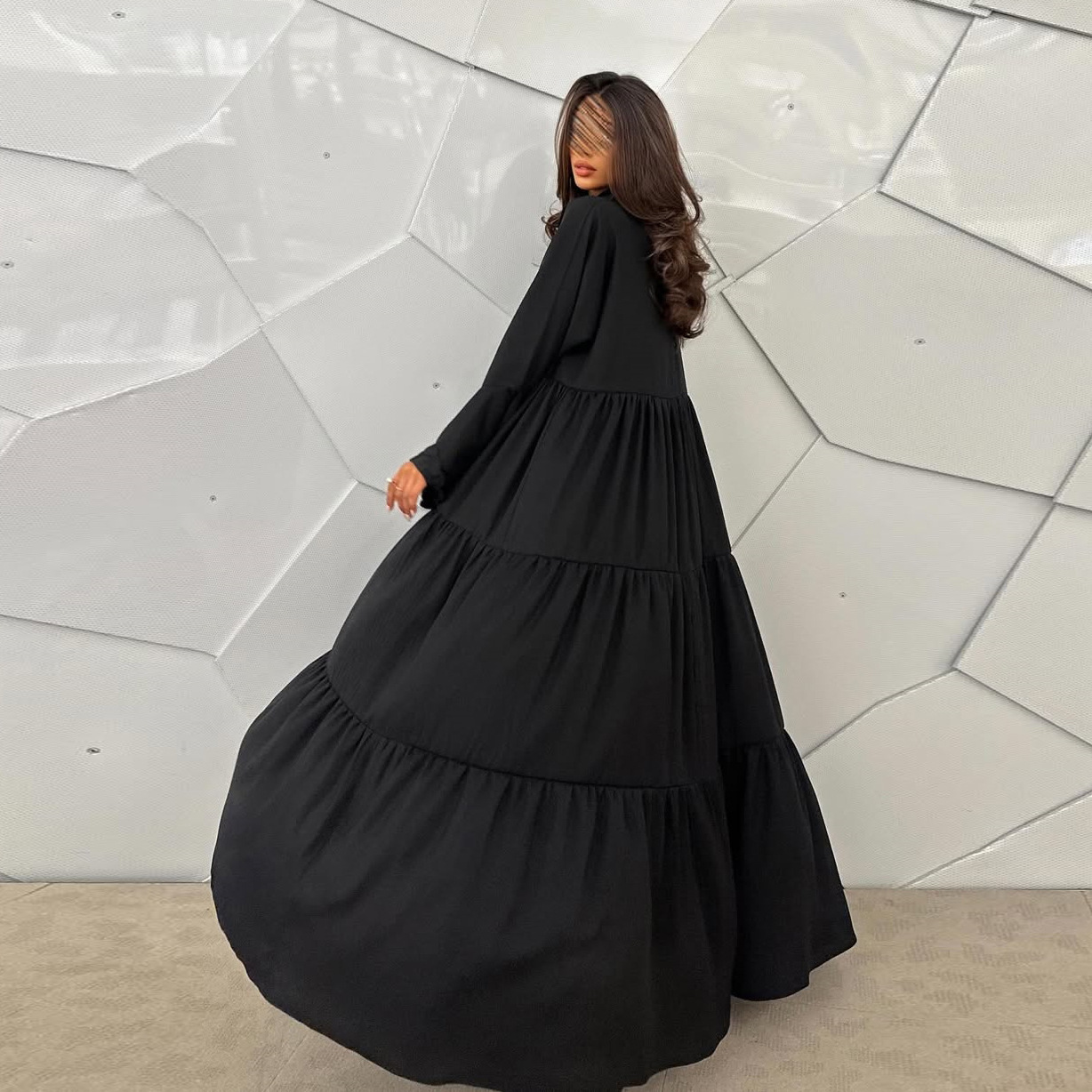 Muslim Hijab Dress Women Flare - Embroidery Hijab review and price