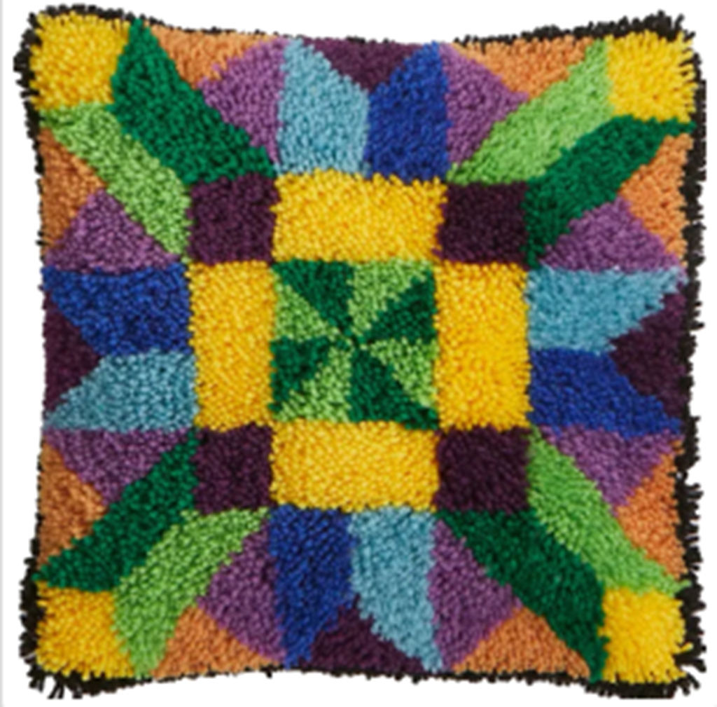 LOVE Pattern Cushion Smyrna Bu - Embroidery Meaning review and price