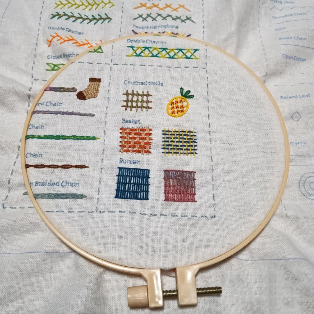 Embroidery Stitch Book for Beg - Embroidery Guide Book review and price