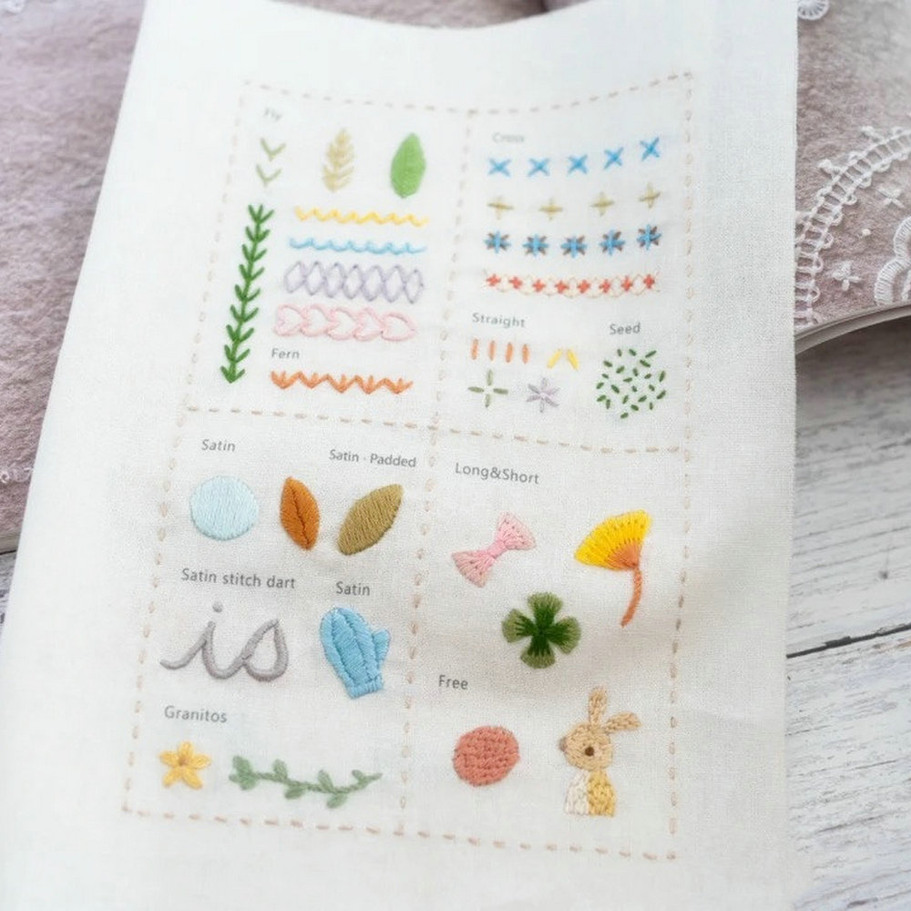 Embroidery Stitch Book for Beg - Embroidery Guide Book review and price