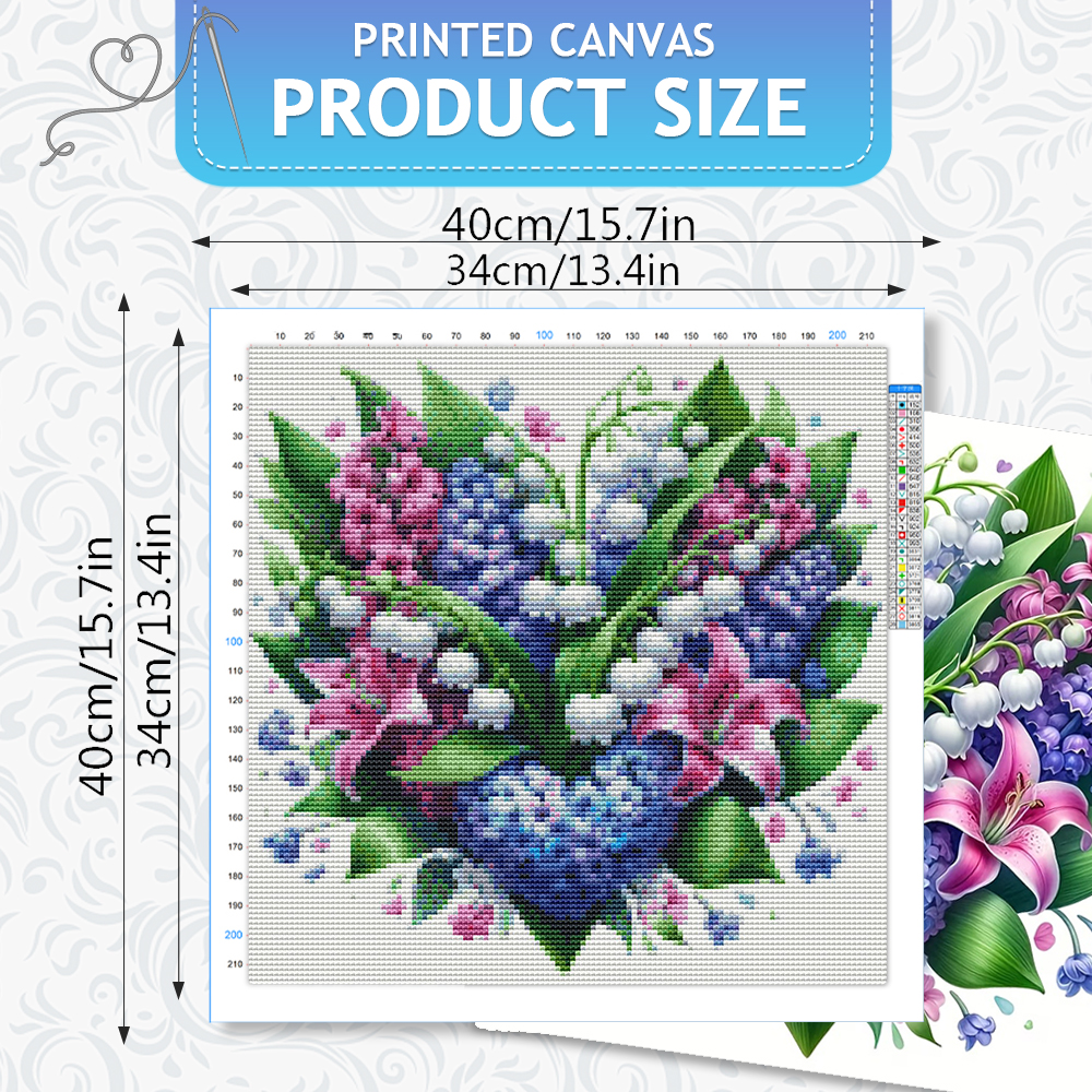 HUACAN 11CT Cross Point Embroi - Embroidery Guide Paper review and price