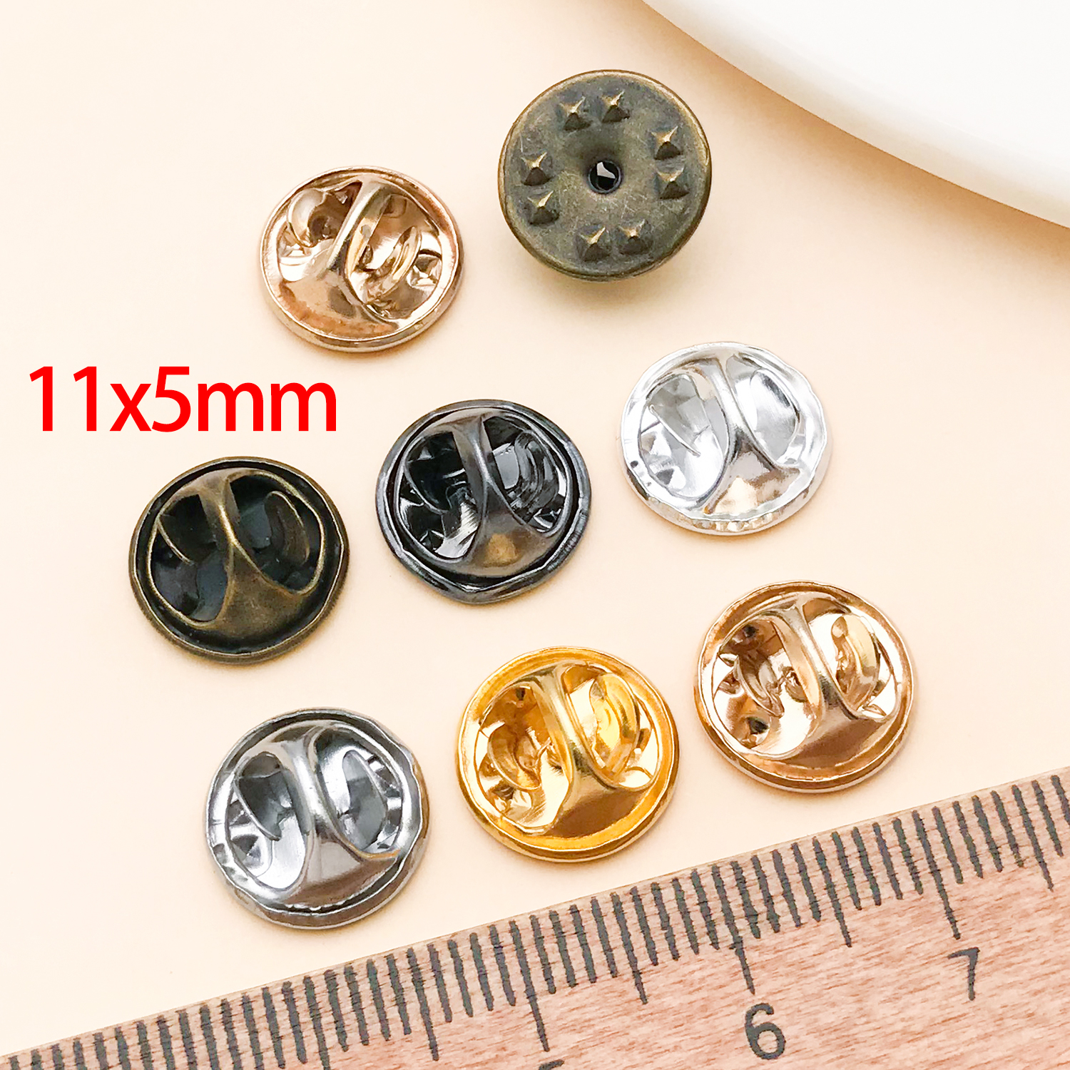 50pcs 8mm 11mm Pin+ Back Stabb - Embroidery Simple review and price