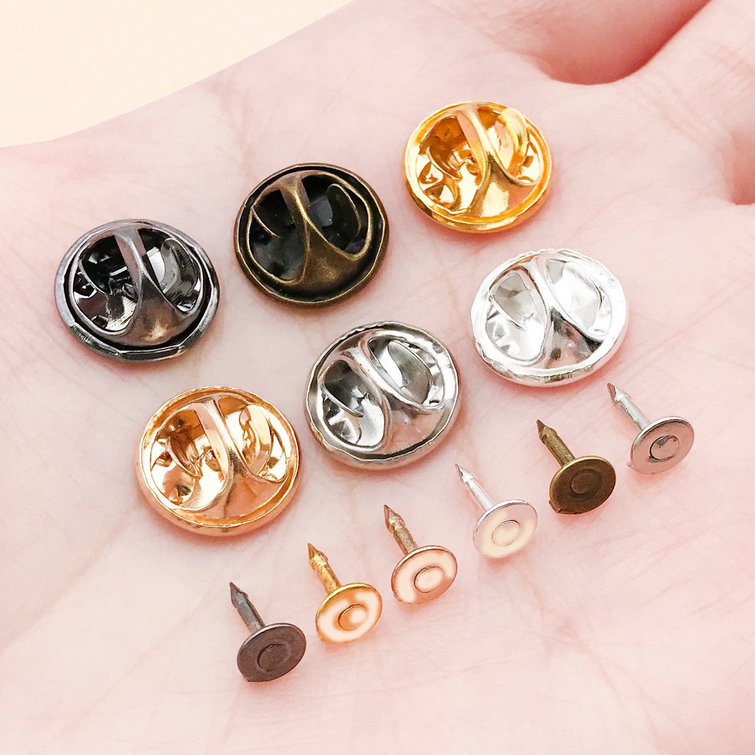 50pcs 8mm 11mm Pin+ Back Stabb - Embroidery Simple review and price
