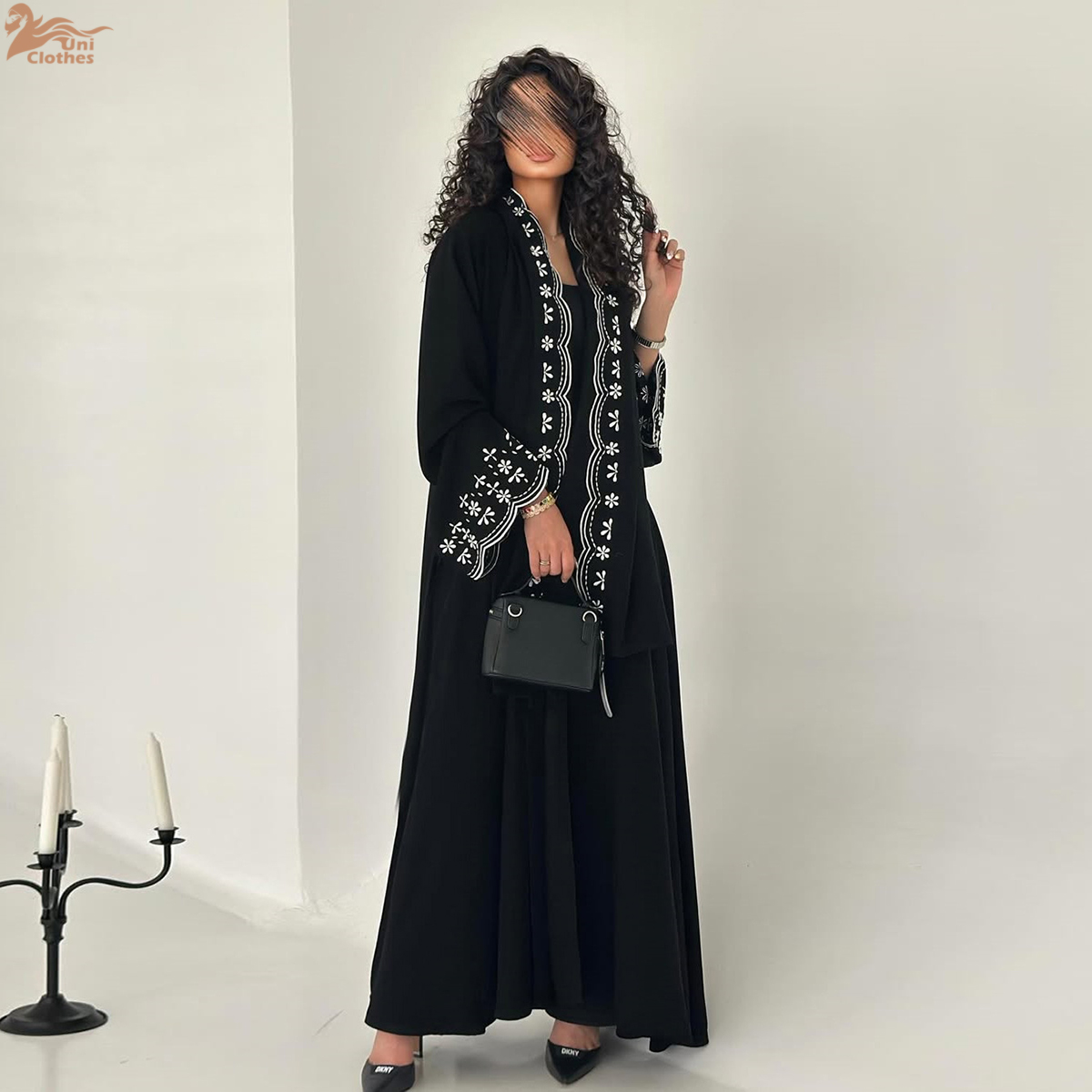 Luxury Embroidered Sleeve Card - Embroidery Hijab review and price