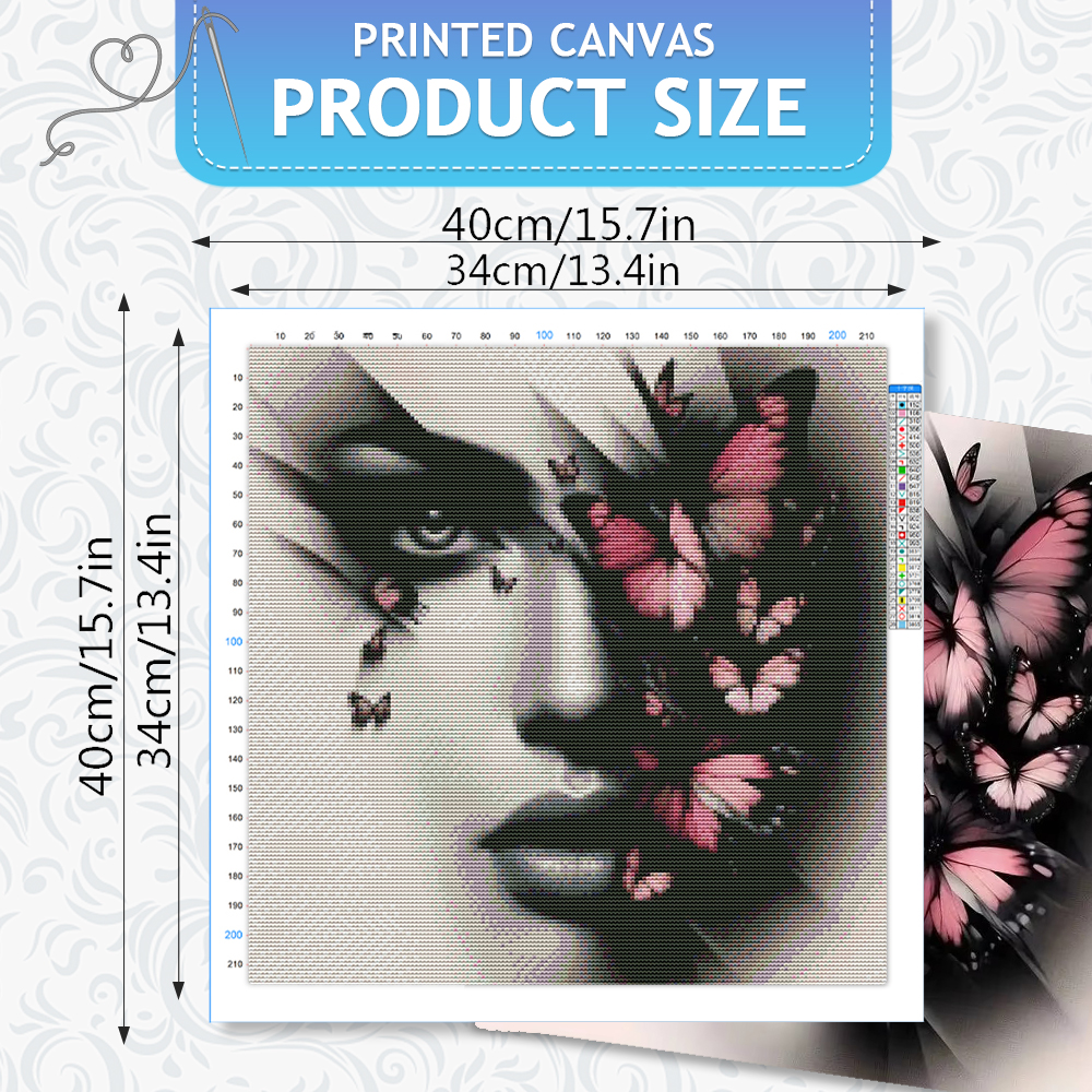 HUACAN Cross Embroidery Sets W - Embroidery Guide Paper review and price