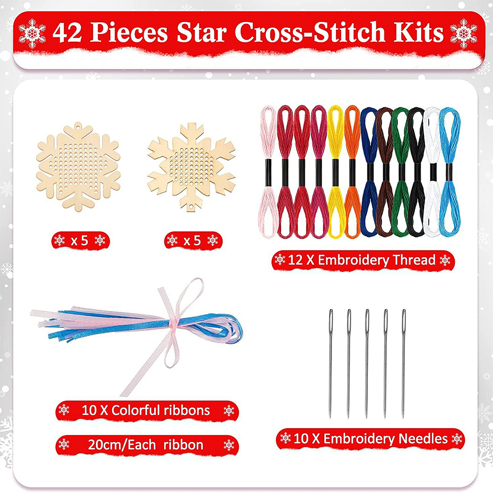 Cross Stitch Hanging Pendant G - Embroidery Xmas Tree review and price