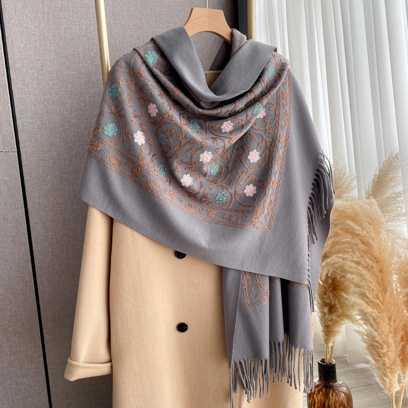 2025 New Embroidery Cashmere S - Embroidery Hijab review and price
