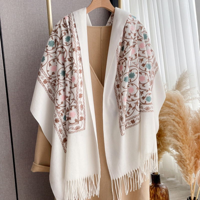 2025 New Embroidery Cashmere S - Embroidery Hijab review and price