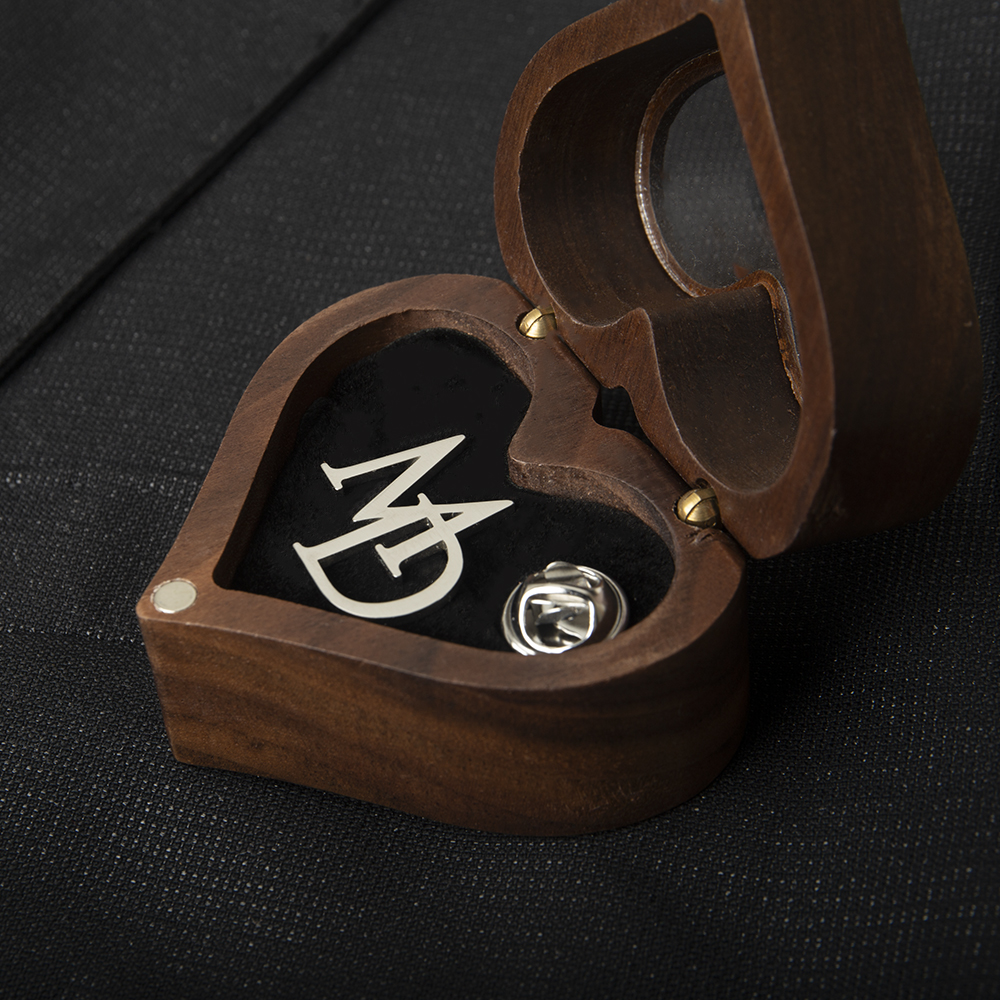 Tangula Custom Initials Brooch - Embroidery Name review and price