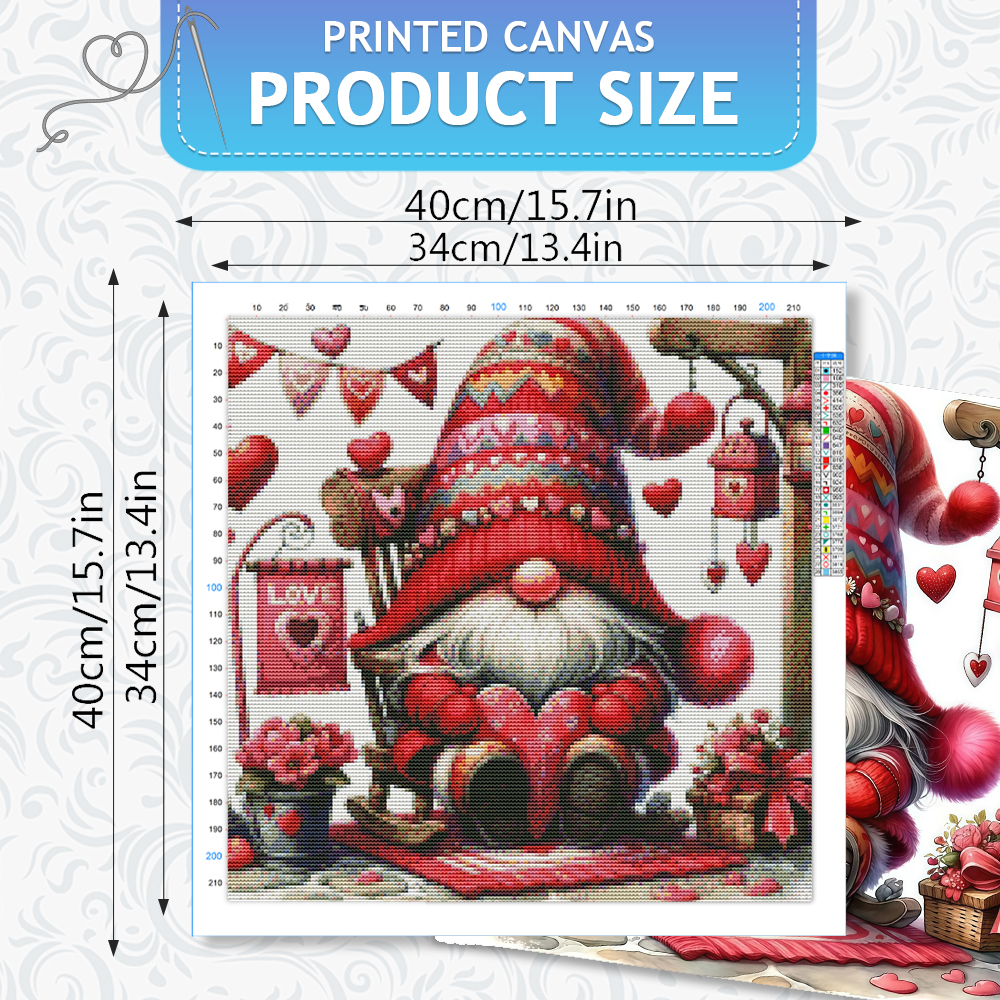 HUACAN Cross Stitch Rose Flowe - Embroidery Guide Paper review and price