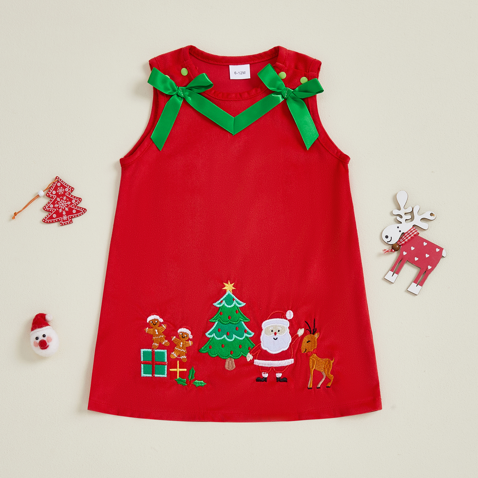 1-4Y Toddler Girl Christmas Ta - Embroidery Xmas Tree review and price