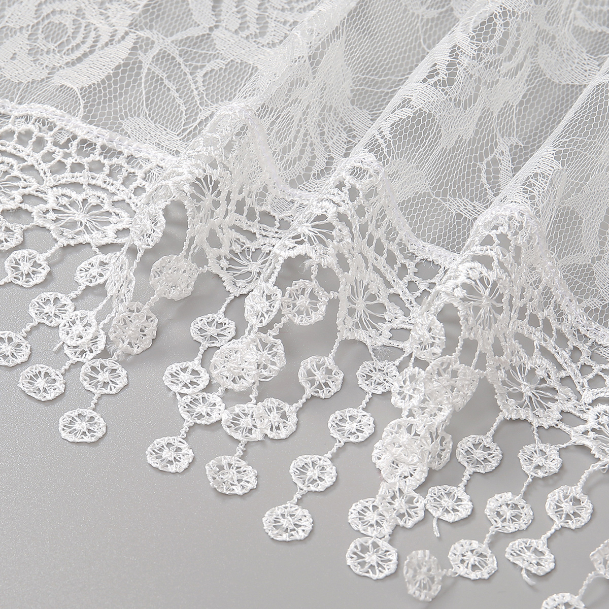 New Embroidery Lace Scarf Shaw - Embroidery Veil review and price