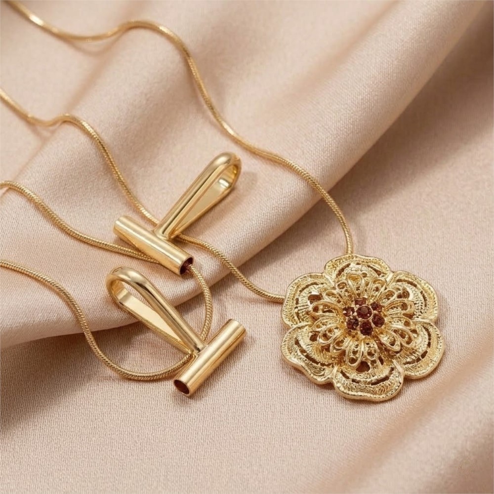 2pcs 14K Brass Vertical Pin to - Embroidery Simple review and price