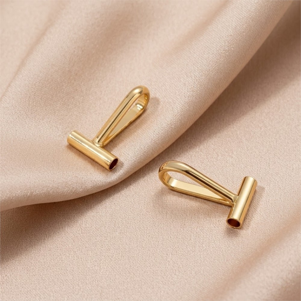 2pcs 14K Brass Vertical Pin to - Embroidery Simple review and price