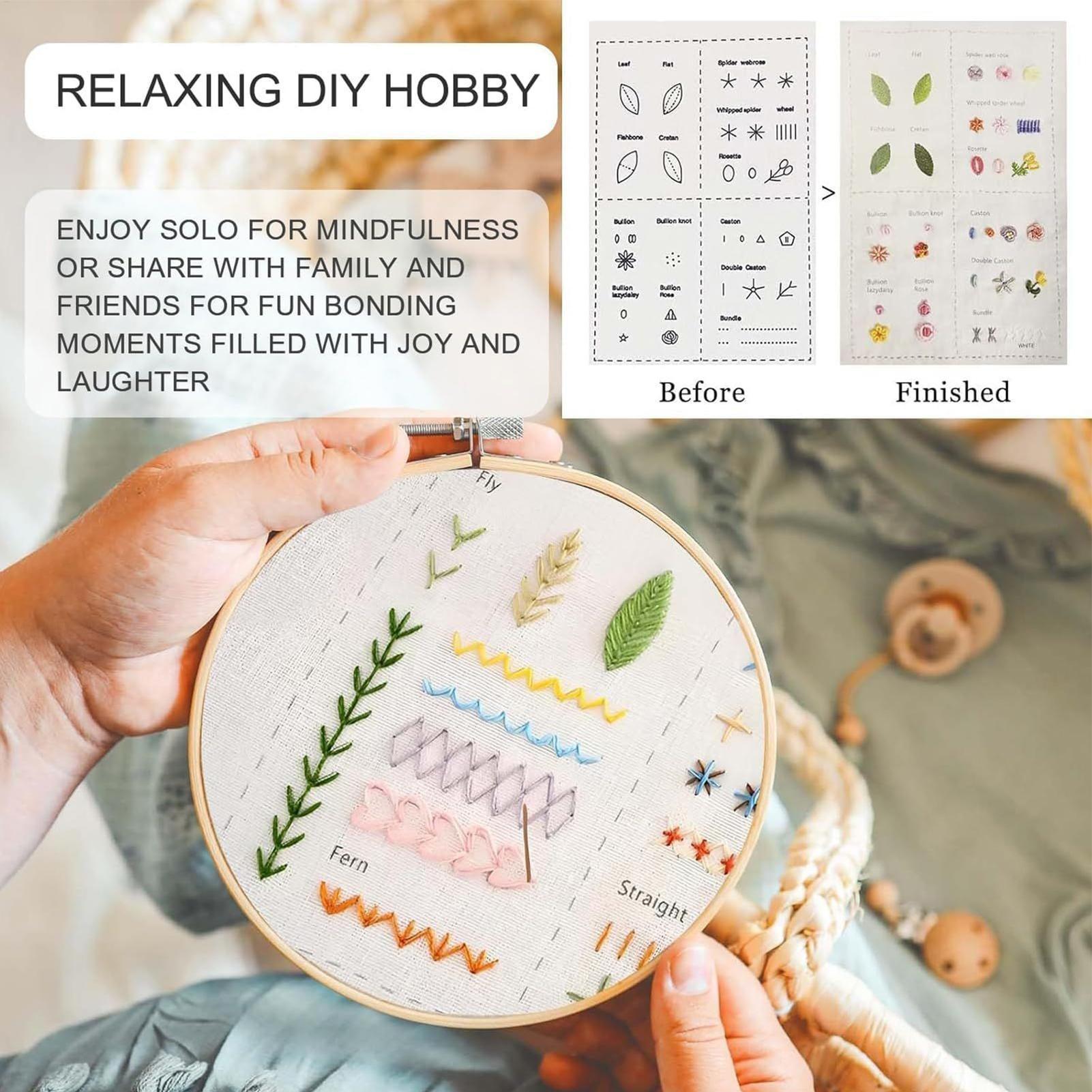 Embroidery Stitches Book Embro - Embroidery Guide Book review and price