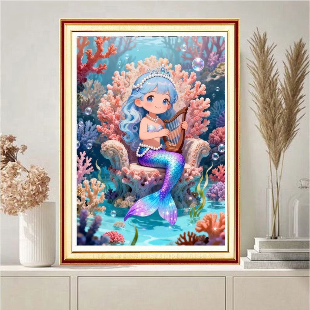 9CT 11CT Fish Girl Embroidery  - Embroidery Job review and price