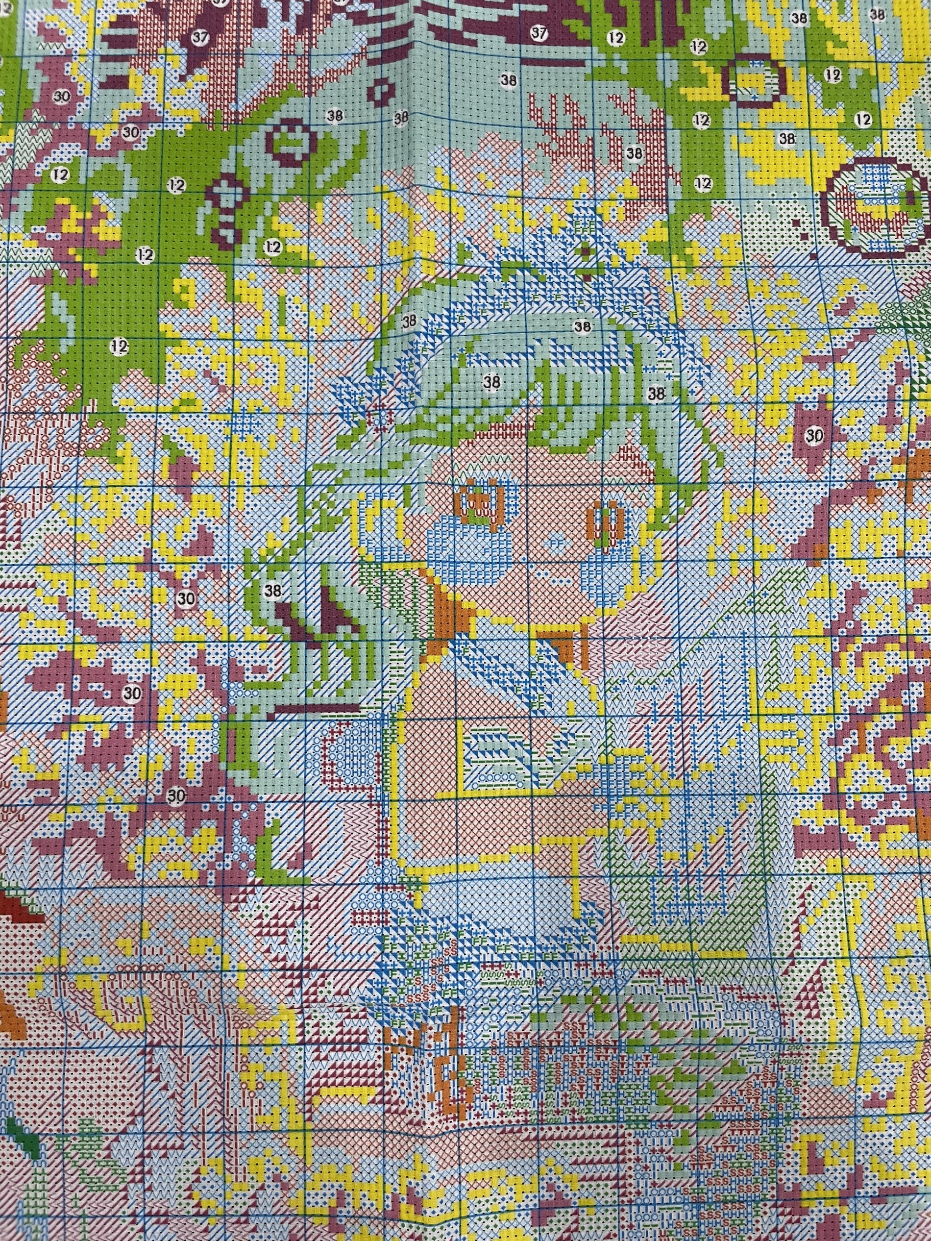 9CT 11CT Fish Girl Embroidery  - Embroidery Job review and price