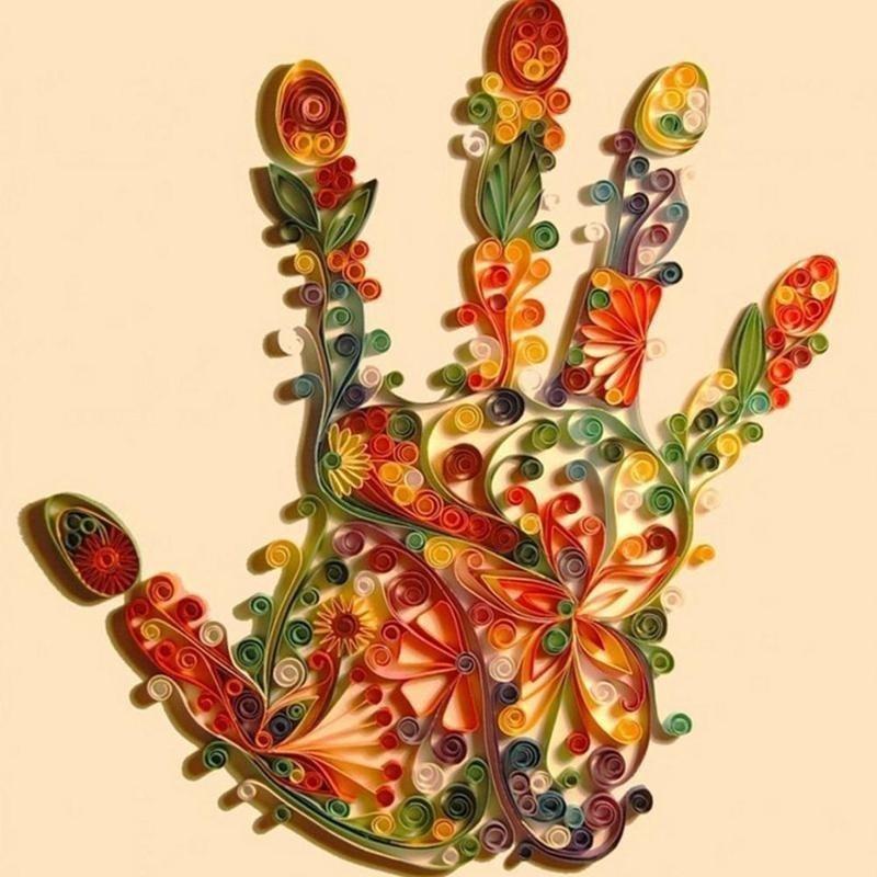 Handmade Paper Folding Craftin - Embroidery Guide Paper review and price