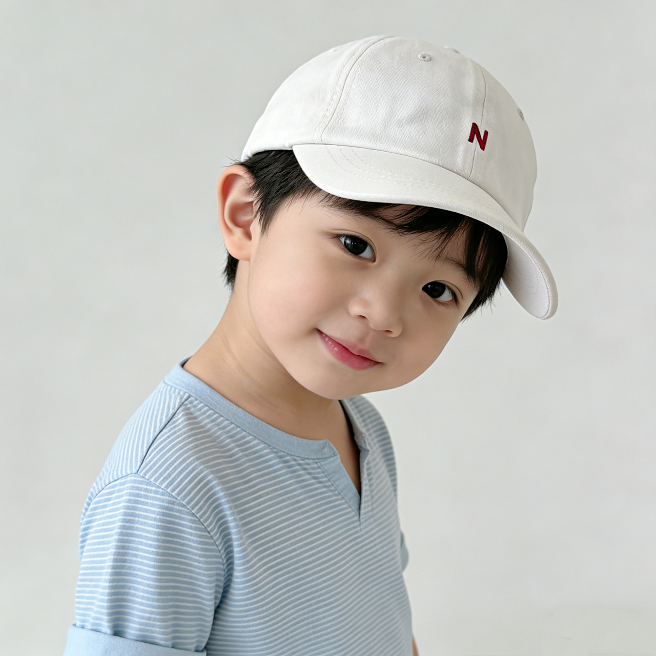 N-Letter Baby Peaked Hat Solid - Embroidery Letter N review and price