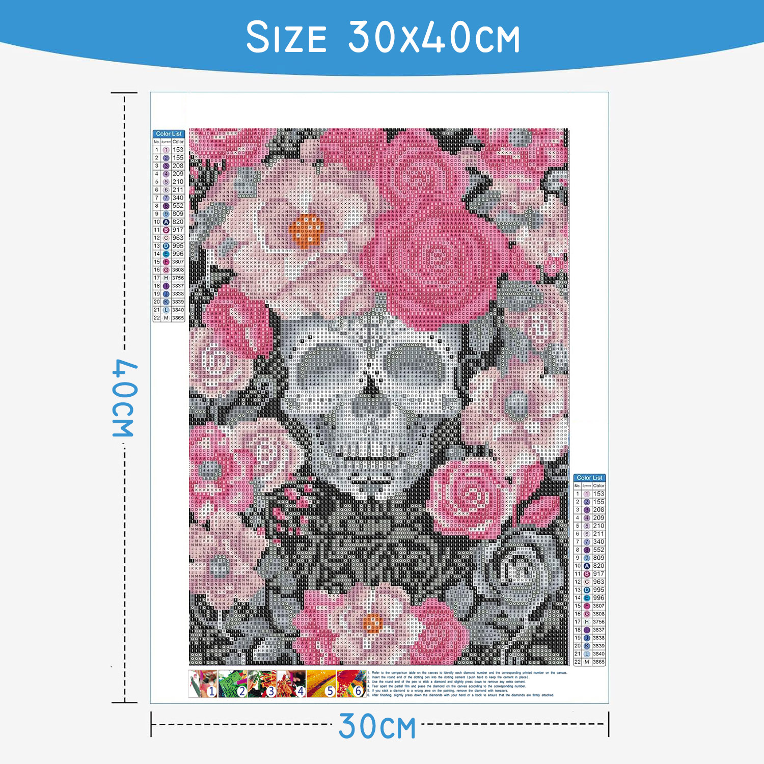5D DIY Full Square Drill Diamo - Embroidery Lovers review and price