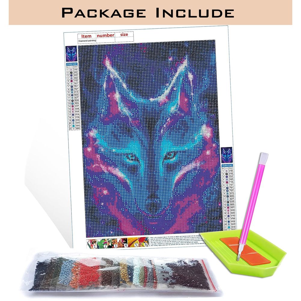 5D DIY Full Square Drill Diamo - Embroidery Lovers review and price