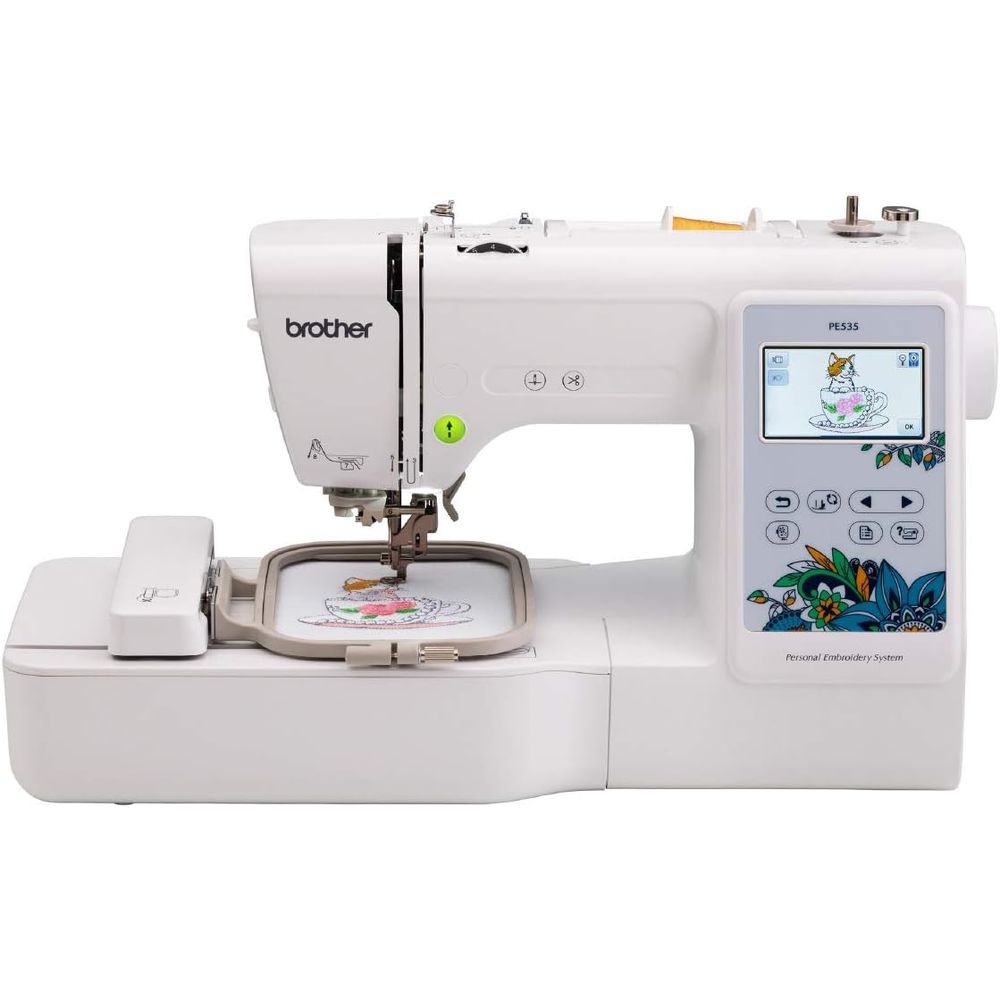 PE535 Embroidery Machine, 80 B - Embroidery Font Free review and price