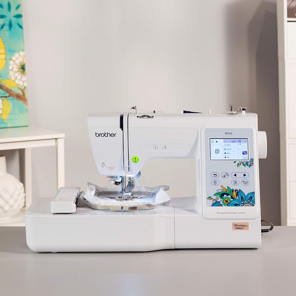 PE535 Embroidery Machine, 80 B - Embroidery Font Free review and price