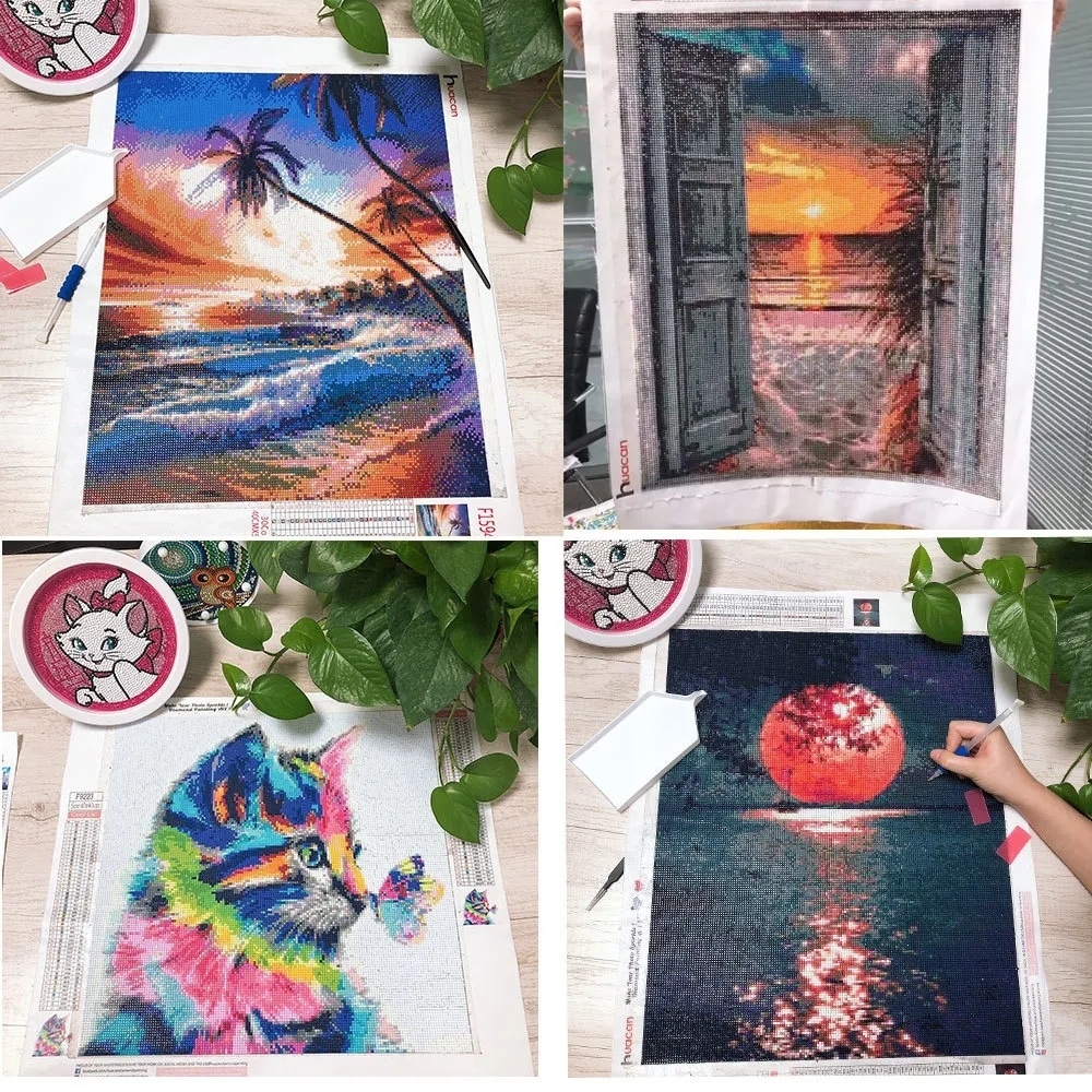 HUACAN DIY Diamond Painting My - Embroidery Cross Stitch Patterns review and price