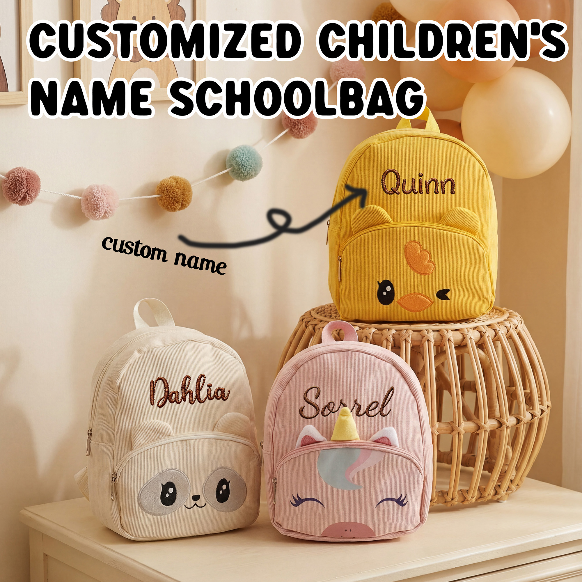 Custom Embroidered Name Kids B - Embroidery Name review and price