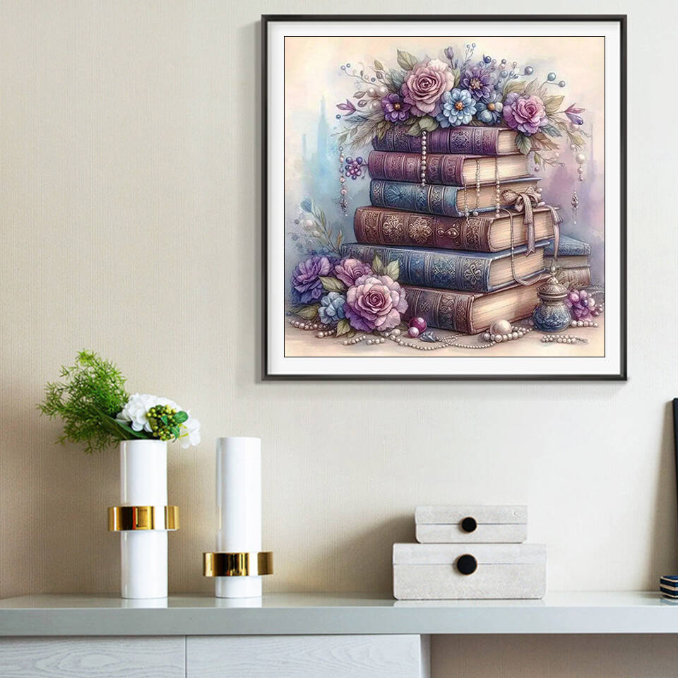 Evershine 5D Diamond Painting  - Embroidery Guide Book review and price