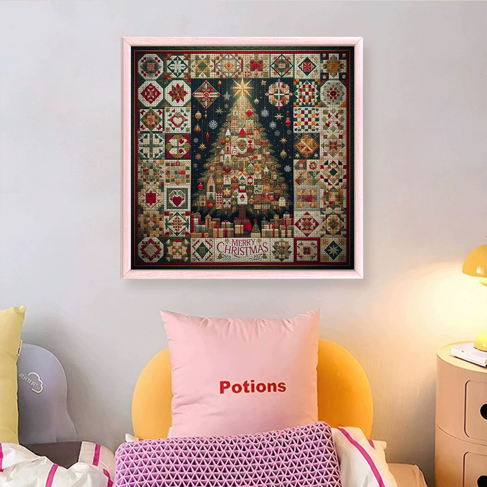 Full Embroidery cotton Thread  - Embroidery Xmas Tree review and price