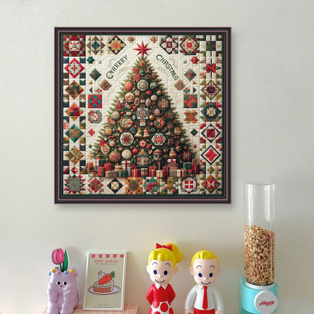 Full Embroidery cotton Thread  - Embroidery Xmas Tree review and price