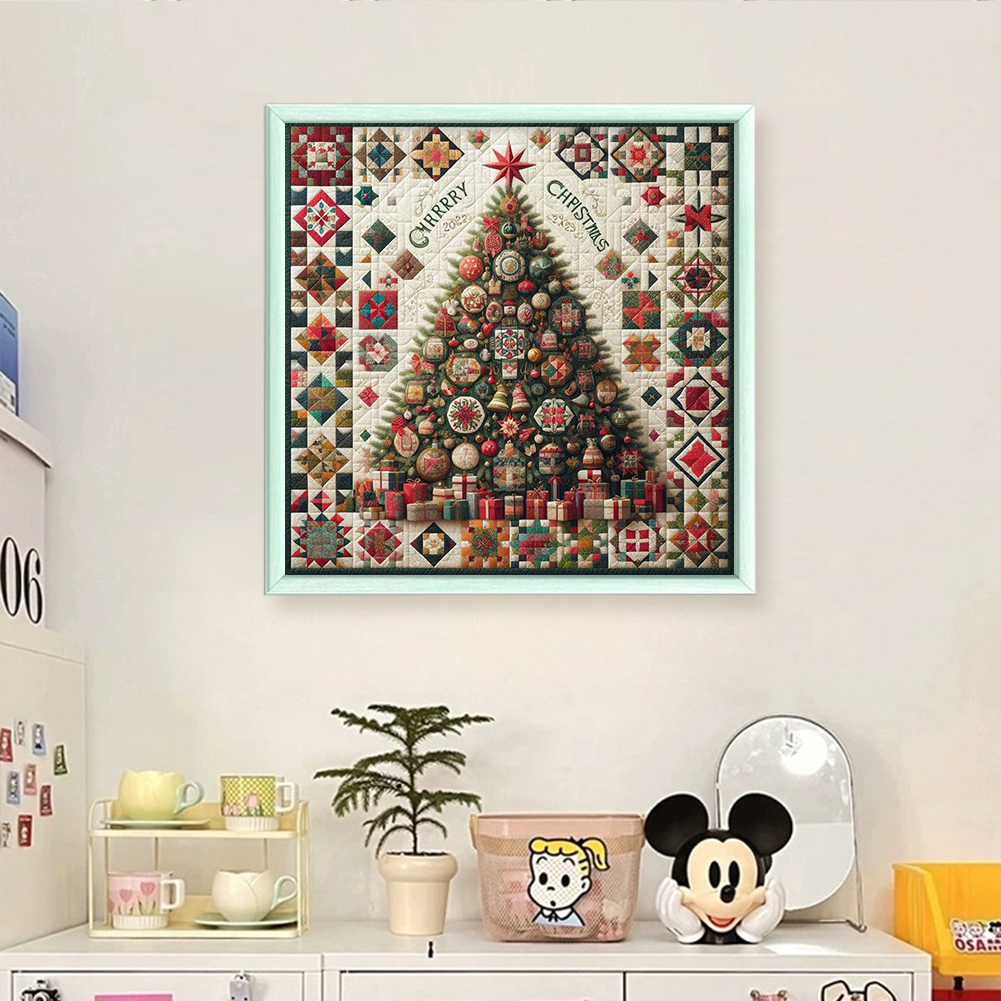 Full Embroidery cotton Thread  - Embroidery Xmas Tree review and price