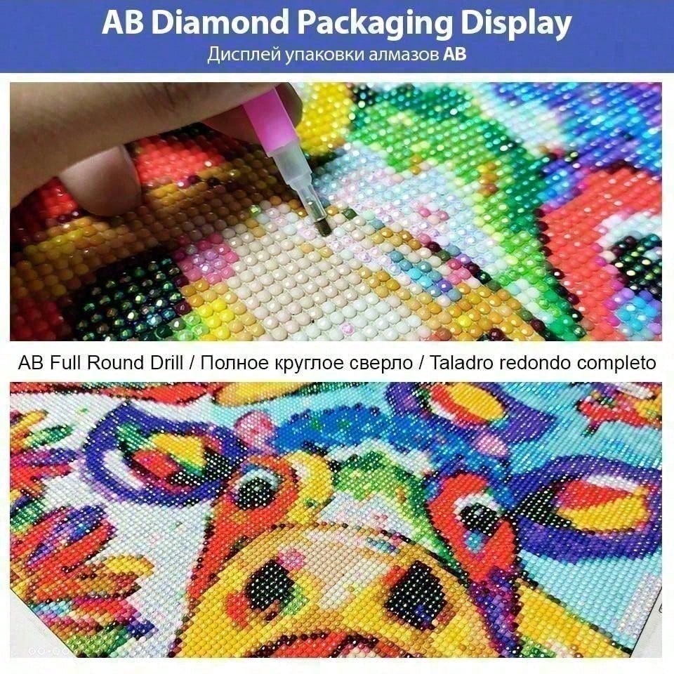 1 piece - Potdemiel-5D-DIY - F - Embroidery Lovers review and price