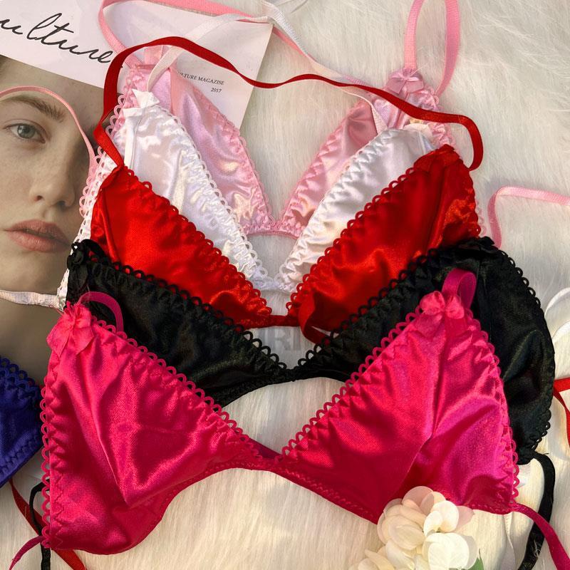 Custom Thongs Bra Sets Bikini  - Embroidery Name review and price