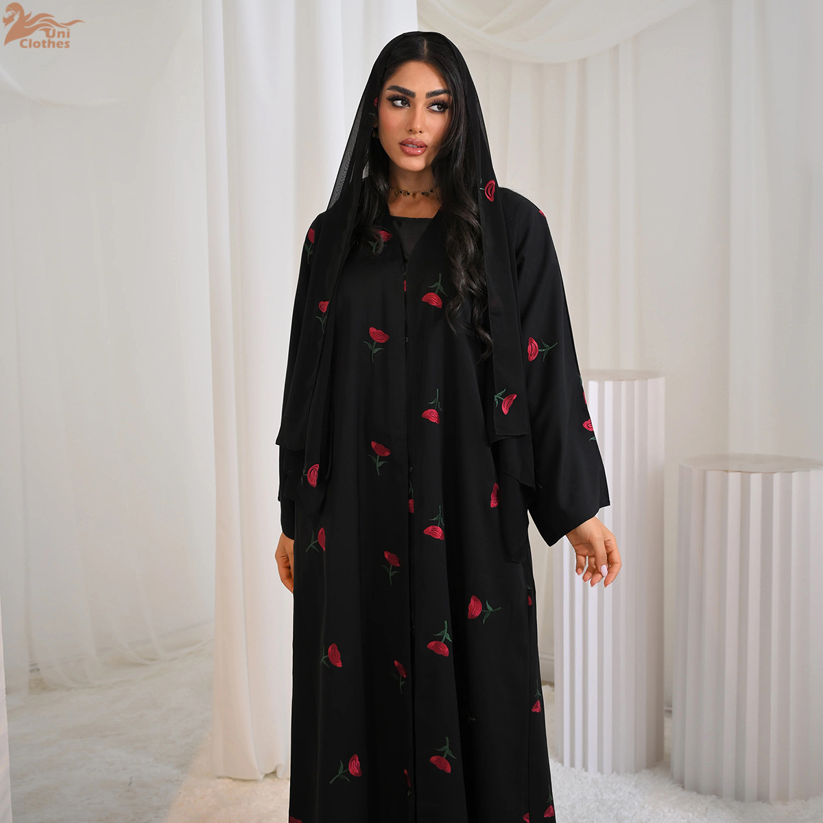 Uni Abaya 2025 Women's Clothin - Embroidery Hijab review and price