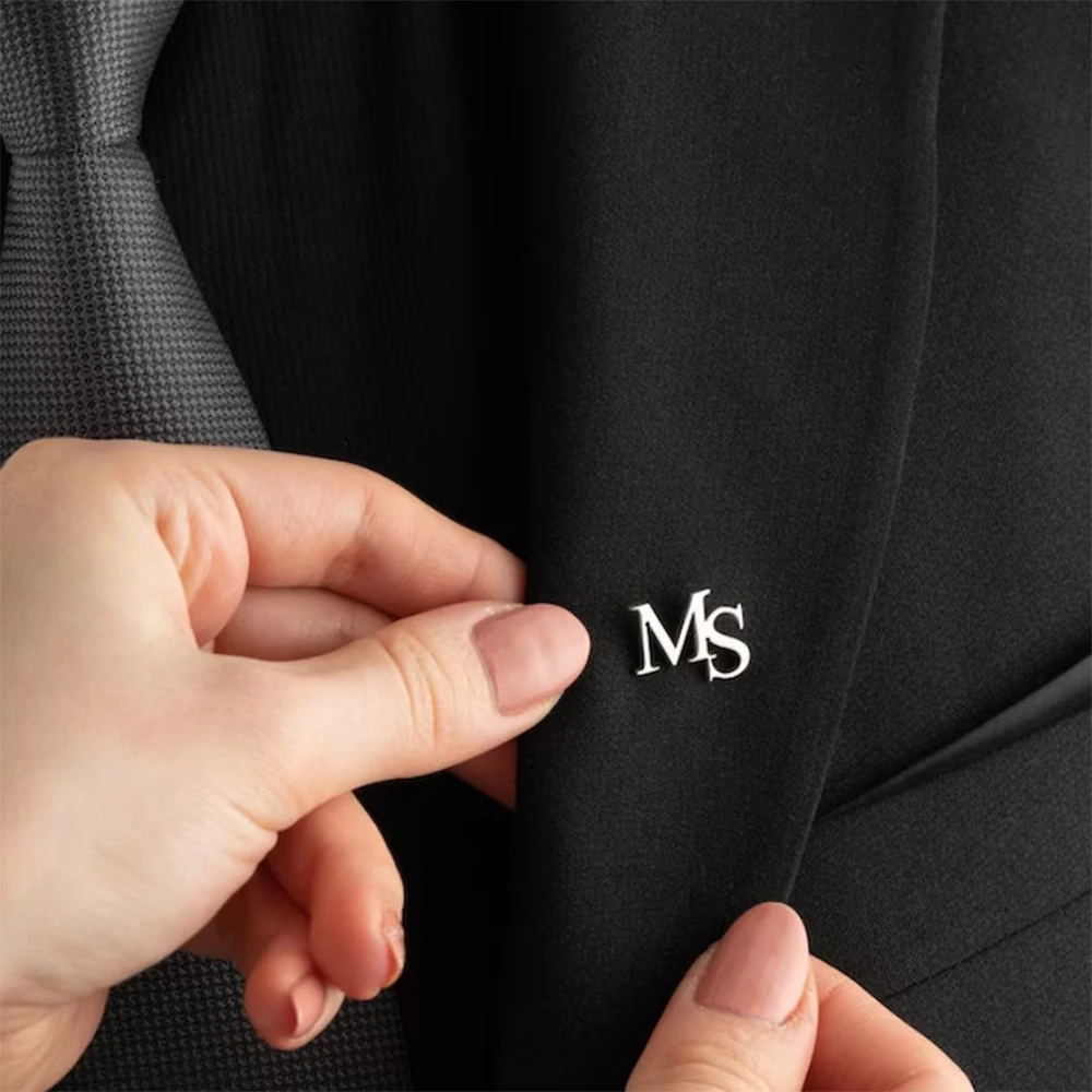 Custom Initial Brooches for Wo - Embroidery Name review and price