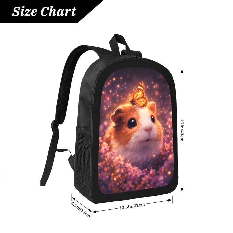 Guinea Pig Print Backpack Styl - Embroidery Print review and price