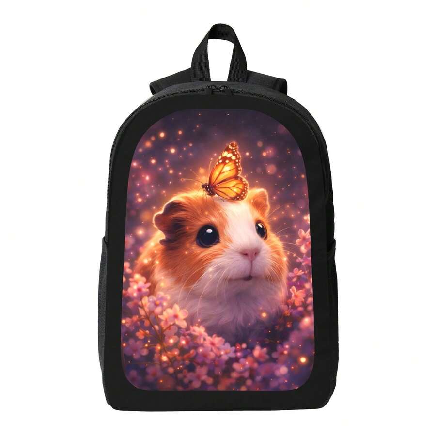 Guinea Pig Print Backpack Styl - Embroidery Print review and price