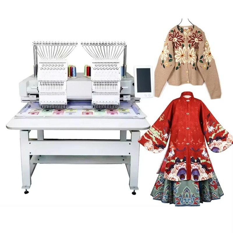 12-Needle Embroidery Machine C - Embroidery Font Free review and price