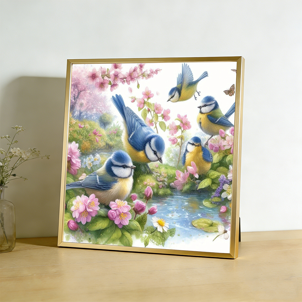 Cross Stitch Bird Animal Embro - Embroidery Guide Paper review and price