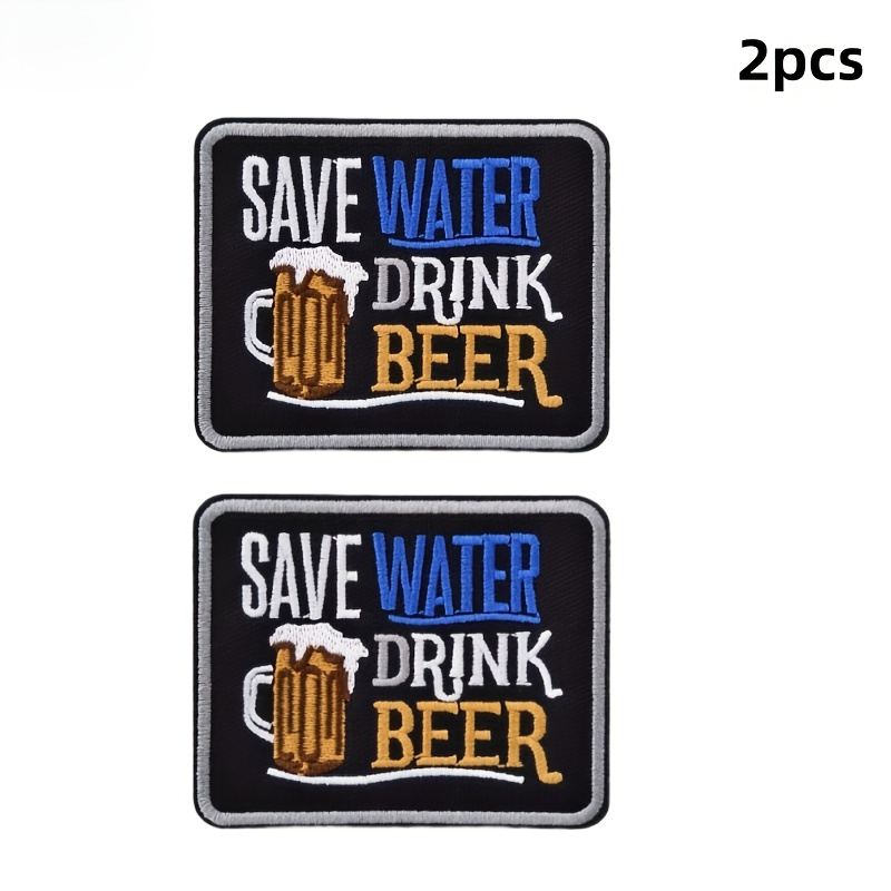 2pcs of Water-saving Beer Embr - Embroidery Font Free review and price