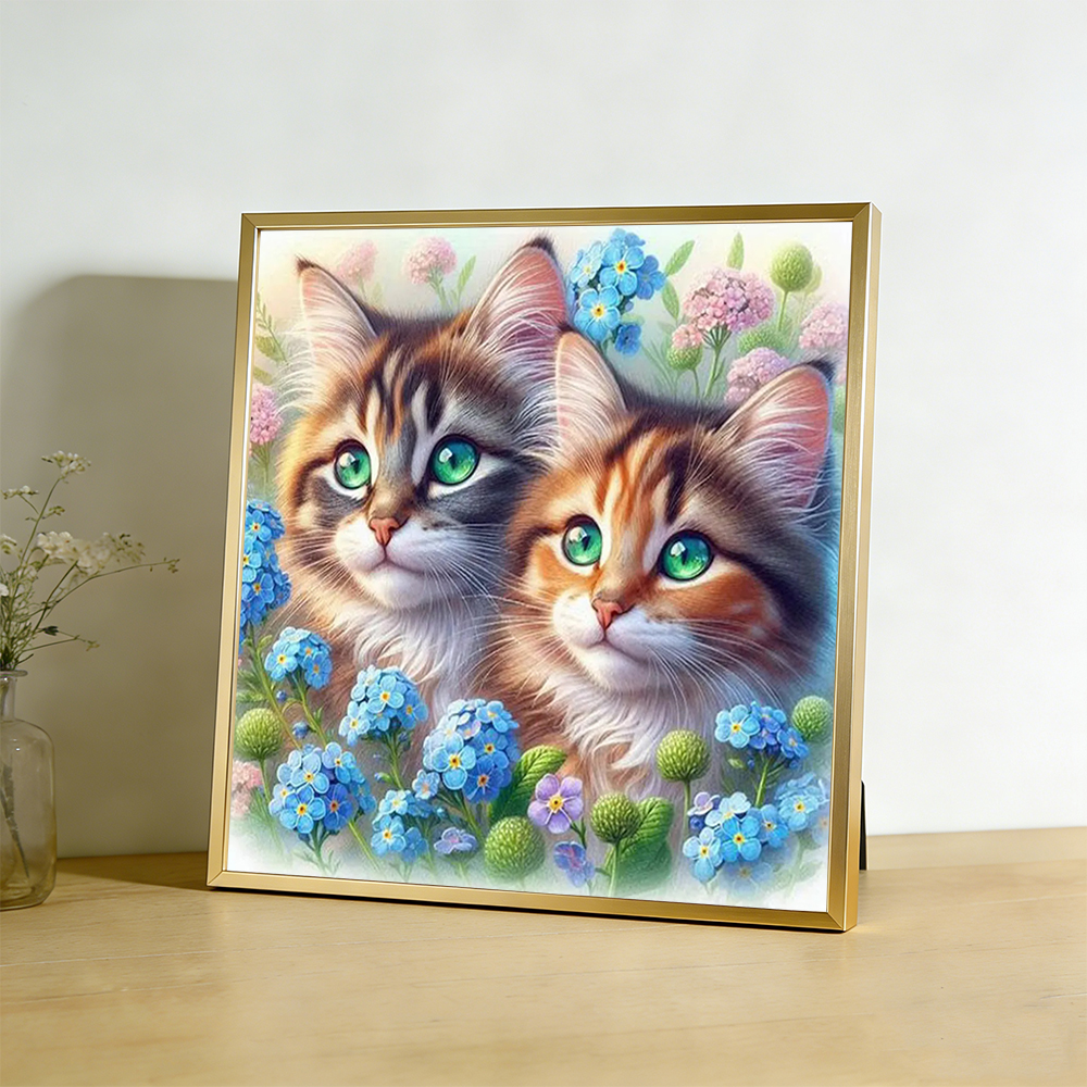 Cross Stitch Kit Cat Animal Gu - Embroidery Guide Paper review and price